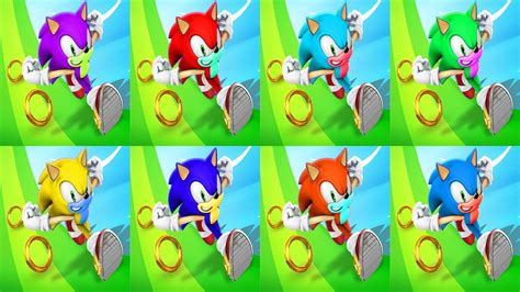 Sonic Dash All Characters Unlocked Defeat Battle Boss Zazz Eggman