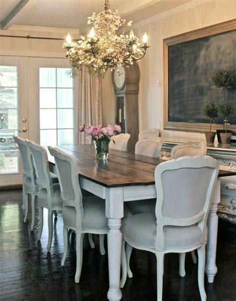 French Country Dining Room Farmhouse Dining Room Chic Farmhouse