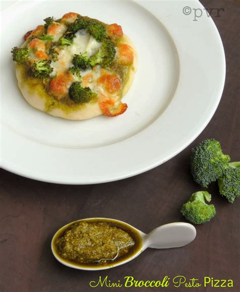 priyas versatile recipes mini broccoli pesto pizza home bakers challenge