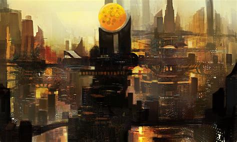Sci Fi City By Thlbest On Deviantart