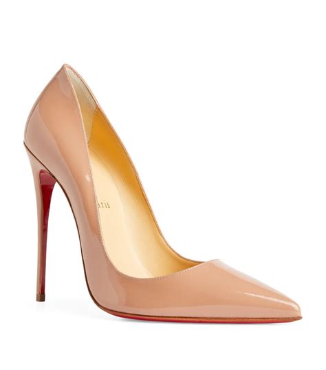 Christian Louboutin Nude So Kate Patent Leather Pumps Harrods Uk