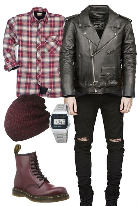 Mens 90s Grunge Outfit The Grunge Master