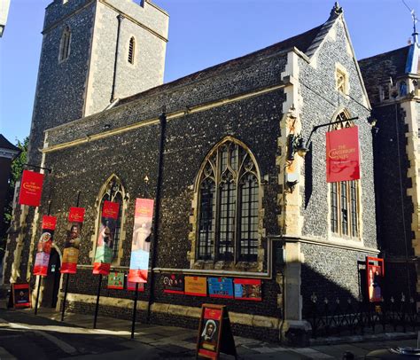 Beautiful Sunshine In Canterbury At The Canterbury Tales Visitor