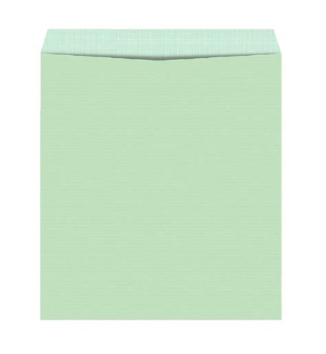 Poly Net Plain A4 Size 12x10 Inch Green Cloth Line Envelope Or