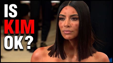 Kim Kardashians Psoriasis On Face Is She Ok Youtube