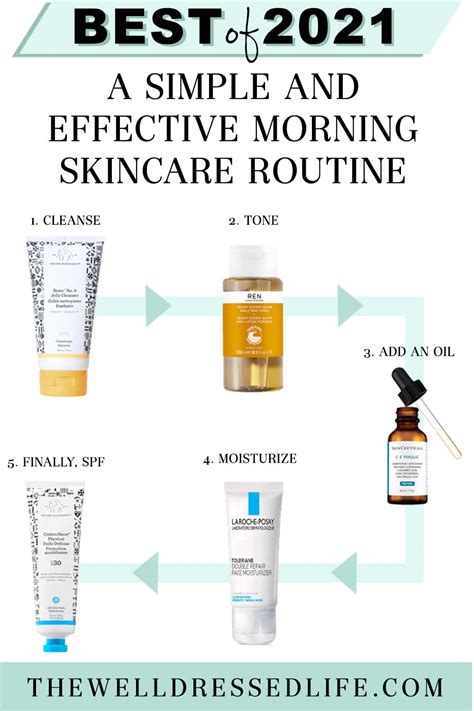 A Simple And Effective Morning Skincare Routine For Women Over 40