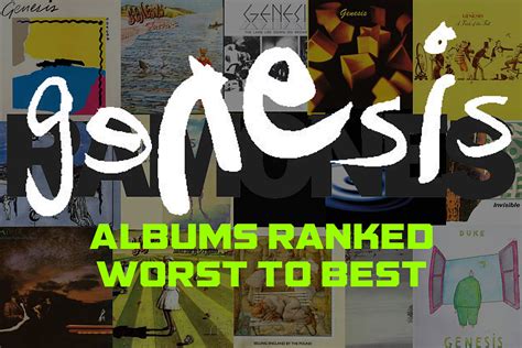 Genesis Albums Ranked Worst To Best