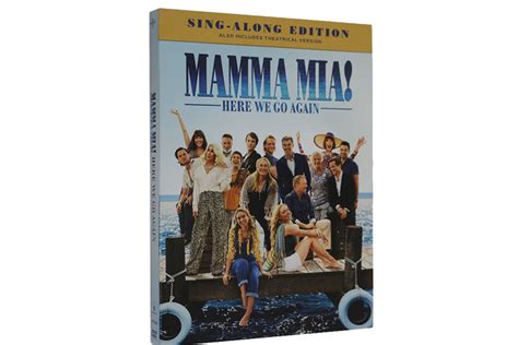 Mamma Mia 2 Here We Go Again Dvd Movie Adventure Romance Musicals
