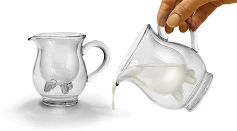 calf and half creamer pitcher with udders
