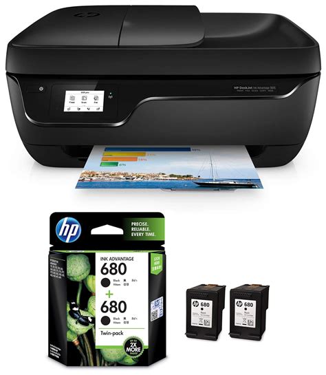 hp deskjet 3835 all in one ink advantage wireless colour printer black with auto document