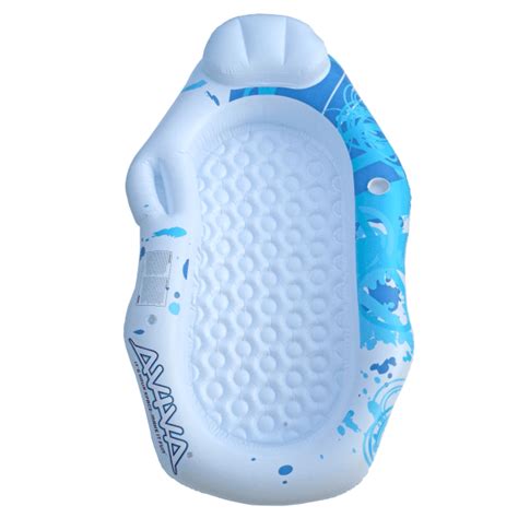 Aviva By Rave Sports Breeze Inflatable Pool Lake Lounger Air Miles