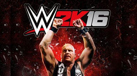 Wwe 2k16 Official Stone Cold Front Cover Youtube