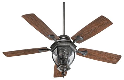 Here, you can find stylish rustic ceiling fans that cost less than you thought possible. Rustic - Lodge 52" Quorum Baltic Granite Patio Ceiling Fan ...