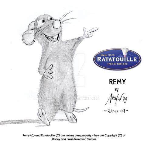 Remy Sketch By Archon89 On Deviantart