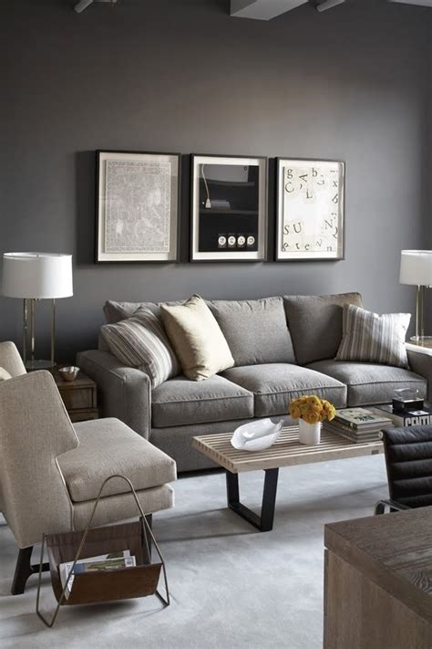 What Color Sofa Goes With Gray Walls