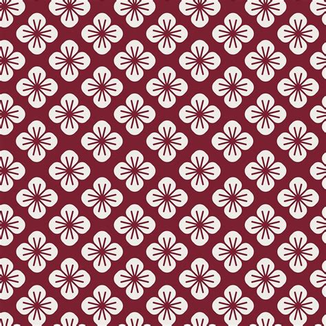 Seamless Japanese Pattern With Floral Premium Vector Rawpixel