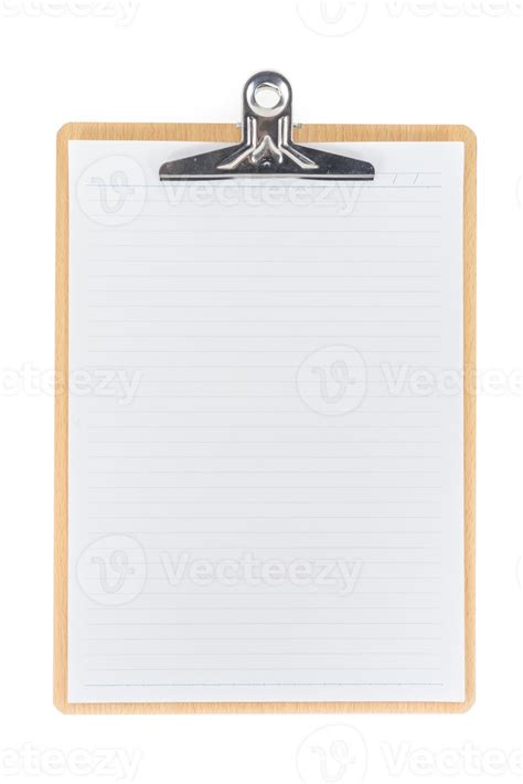 Wooden Clipboard Using For Attach Planning Paper 794070 Stock Photo At