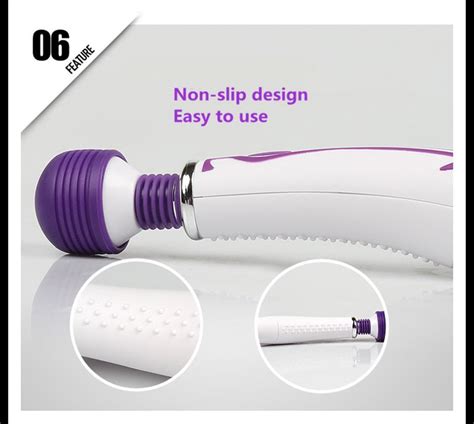 60 Speed Masturbation Av Vibrator Female Magic Wand Massager G Spot Clitoris Stimulator For