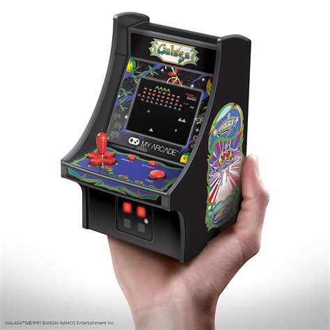 My Arcade Galaga 6 Micro Arcade Machine Portable Handheld Video Game