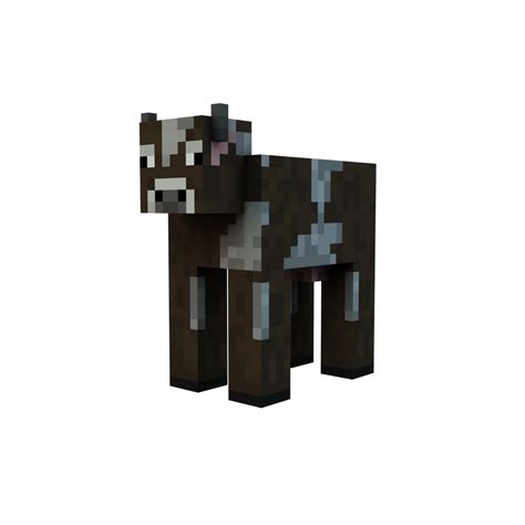 Minecraft Render - Cow by Danixoldier on DeviantArt