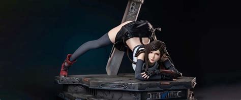 Final Fantasy Tifa Lockhart Resin Statue Does The Jack O Pose And Thirsty