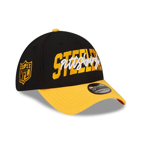 Official New Era Pittsburgh Steelers Nfl 22 Draft Black 39thirty