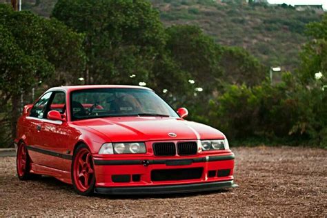 Bmw E36 M3 Red Bmw Red Roadsters Driving Germany Ultimate Machine