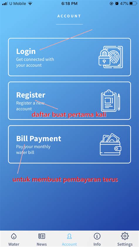 Memperkenalkan aplikasi telefon pintar mysatu! Cara Semak Bil Air Kedah Online