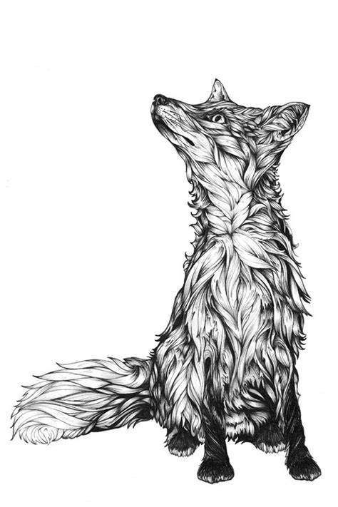 Rebecca The Fox On Behance Fox Tattoo Design Fox Tattoo Sketch Fox Art