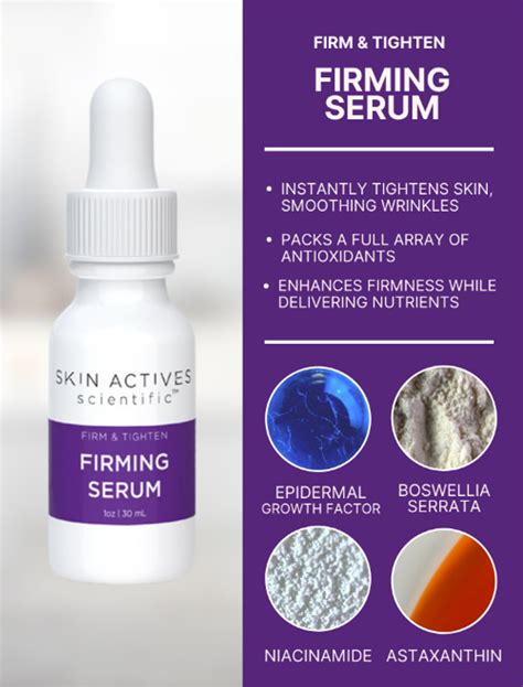 Skin Firming Anti Aging Serum Skin Actives