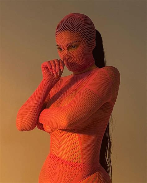 Kylie Jenner Looks Sexy In Pink Mesh 4 Photos The Fappening