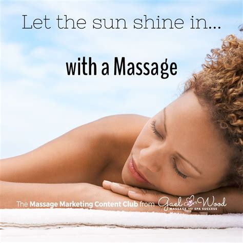 Free Massage Marketing Content Samples Massage Marketing Massage Wellness Massage