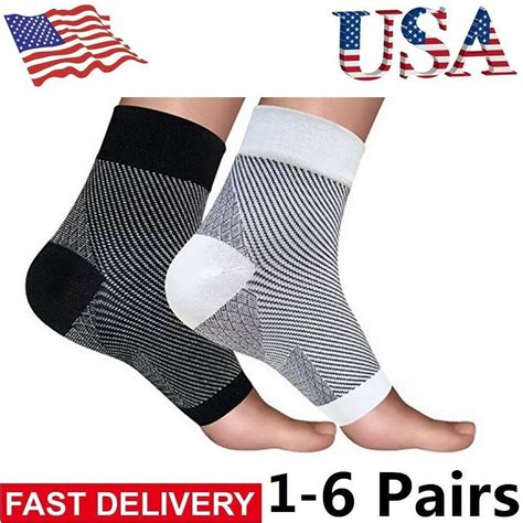 Foot Ankle Sleeve Anti Fatigue Compression Swelling Relief Socks