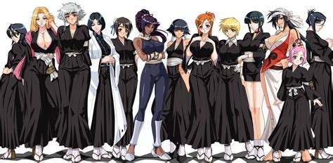 The Ladies Of Bleach Bleach Anime Ichigo Bleach Anime Art Bleach Anime