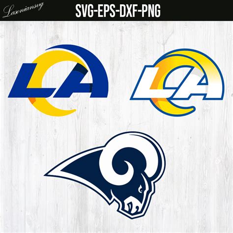Logo Los Angeles Rams Svg File Png File Eps File Dxf File Lasoniansvg
