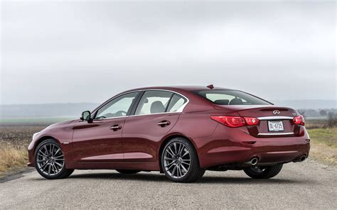 2016 Infiniti Q50 30t Red Sport First Drive