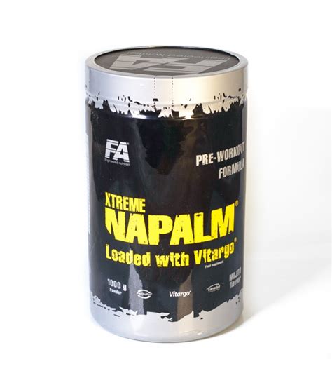 Fa Engineered Nutrition Xtreme Napalm® Loaded With Vitargo® Pre Workout