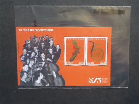 New Zealand 2022 75yrs Nz Symphony Orchestra Mini Sheet Mint Stamps 6