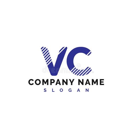 Vc Letter Logo Design Vc Letter Logo Vector Illustration Vector