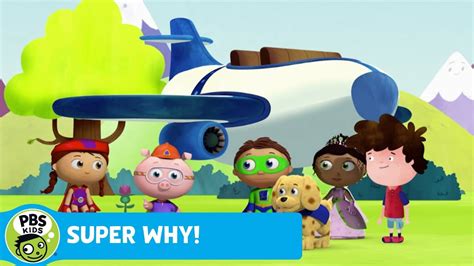 Super Why Alpha Pig Builds A Jet Pbs Kids Wpbs Serving