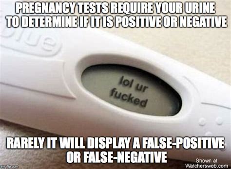 Pregnancy Tests Imgflip