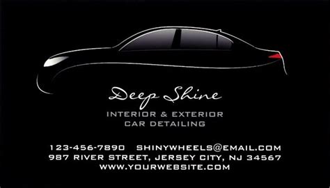 Premium cards printed on a variety of high quality paper types. Auto Detailing Business Cards and Templates in 2020 (With ...