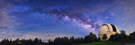 Palomar Observatory Milky Way Panorama Palomar Observatory