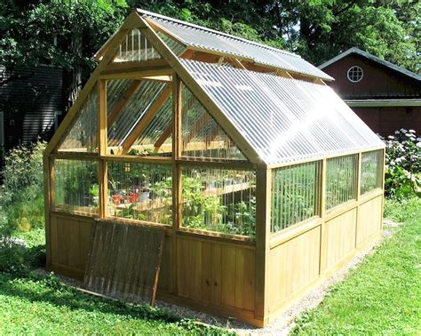 Building a wood greenhouse shed is the perfect way to create a warm workspace in your yard. 28 Awesome Garden Shed Design Ideas | Backyard greenhouse ...