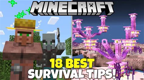 The 18 Best Survival Minecraft Tips That No One Talks About Minecraft