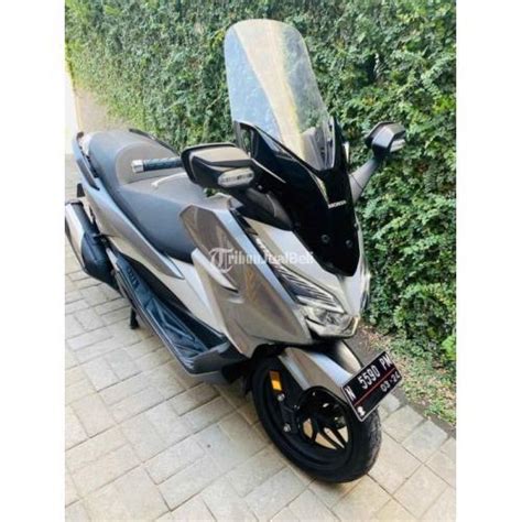 Sebagai salah satu motor baru 2019 jenis matic ini setelah luncur ke pasaran langsung menjadi motor matic idola masyarakat indonesia. Motor Bekas Honda Forza 2019 Like New Mulus Pajak On Harga ...