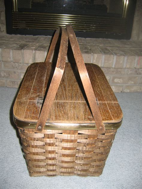 Great savings & free delivery / collection on many items. Vintage Putney Basketville Vermont Two Piece Hand Woven ...