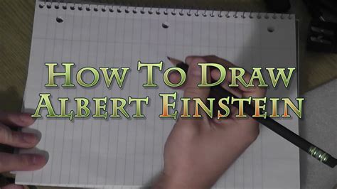 It always seems to me. How To Draw Albert Einstein - YouTube