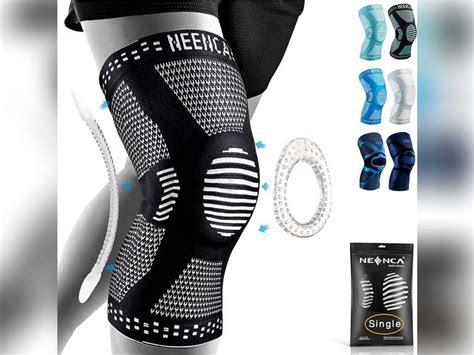 Neenca Knee Brace With Side Stabilizers And Patella Gel Pads Adjustable