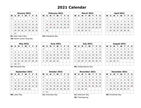 Print free may 2021 calendar monday start blank editable template. One Page Calendar 2021 | Free Letter Templates